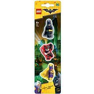 LEGO Batman Movie Mazacie gumy Batman/Batgirl/Harley Quinn - Sada kancelárskych potrieb