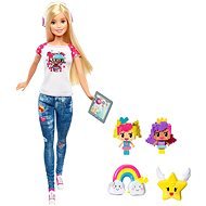 Mattel Barbie Videojáték kaland Emojival - Játékbaba
