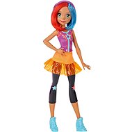 Mattel Barbie In the world of games - a violet-orange teammate - Doll