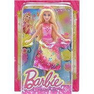 Mattel Barbie Rozprávková súprava – ružová s kvetinami - Bábika
