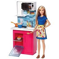 Mattel Barbie Kitchen Playset - Doll