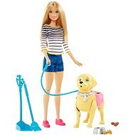 Mattel Barbie Walking the dog - Doll