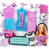 Mattel Barbie D.I.Y. Akvarelové bílo-fialové návrhářství - Puppenzubehör