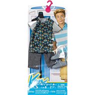 Mattel Barbie Ken's suit - white-green - Doll