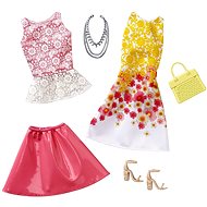 Mattel Barbie Two-piece set of yellow-cream clothes - Doll Accessories