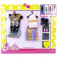 Mattel Barbie Two-Piece Clothing Set - gold and blue - Doll Accessory