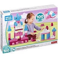 Mega Bloks Ružové stavanie s fantáziou (100) - Stavebnica
