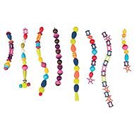 B-Toys Connecting beads and shapes Pop Arty 50 pieces of purple / pink - Creative Kit