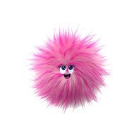 Fluffy Friends – rózsaszín - Figura