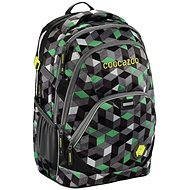 Coocazoo EvverClevver 2 Crazy Cubes Green - School Backpack