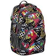 CoocaZoo EvverClevver 2 Checkered Bolts Blue - School Backpack