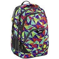 CoCaZoo EvverClevver 2 Spike Pyramids Purple - School Backpack
