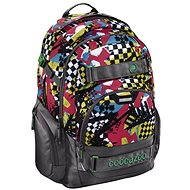 CoCaZoo CarryLarry 2 Checkered Bolts - School Backpack