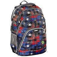 CoCaZoo EvverClevver Dope Square Red - School Backpack