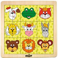 Woody Animal Heads - Motor Skill Toy