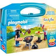 Playmobil 5649 Backyard Barbecue Carry Case - Building Set