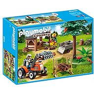 Playmobil 6814 Lumber Yard with Tractor - Building Set
