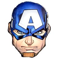 Avengers 3D Pillow Cpt. America - Children's Bedroom Decoration