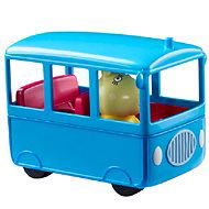 Peppa Pig School Bus with Figure - Figure Accessories