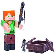 Minecraft Alex csónakkal - Figura