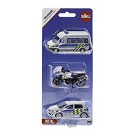 Siku Set 3 Polizeifahrzeuge - Spielzeugauto-Set