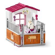 Schleich 42368 Stable with Mare, Lusitano - Figure Accessories