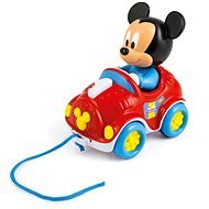 Clementoni Baby Mickey pulling car - Push and Pull Toy