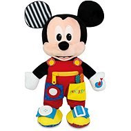 Clementoni Plüsch Mickey mit Taschen - Spielzeug für die Kleinsten