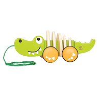 Hape Crocodile Pull Toy - Push and Pull Toy