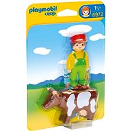 Playmobil 6972 Farmer with Cow - Building Set