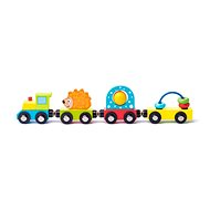 Woody Trailer with a Hedgehog and Toys - Train