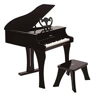 Hape Veľké piano – čierne - Hudobná hračka