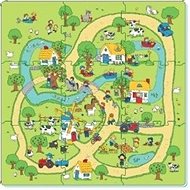 Puzzle - carpet farm 9 pcs - Foam Puzzle