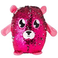 Glitter Palz - Little Teddy Bear - Dark Blue - Soft Toy