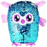 Glitter Palz - Little Owl - Pink - Figure