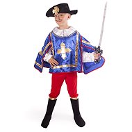 Musketeer, Blue, Size S - Costume