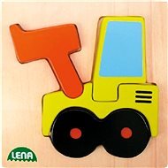 Lena fa csecsemőknek  - Rakodó autó - Puzzle