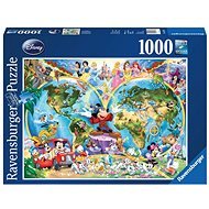 Ravensburger 157853 Disney Weltkarte - Puzzle