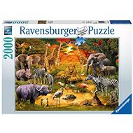 Ravensburger 167029 Skupinka pri napájadle - Puzzle