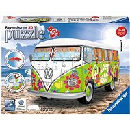 Ravensburger 125326 VW T1 Hippi autóbusz - Puzzle