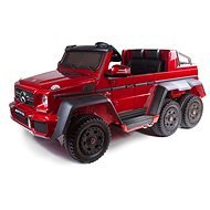Elektroauto Mercedes-Benz G63 6X6 - rot lackiert - Kinder-Elektroauto