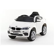 BMW X6M NEW - egyszemélyes, fehér - Elektromos autó gyerekeknek