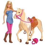 Barbie Baba lóval - Játékbaba