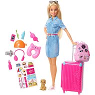 Barbie Traveller with Pink Suitcase - Doll