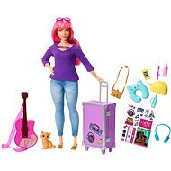 Barbie - Daisy baba utazó kiegészítőkkel, gitárral - Játékbaba
