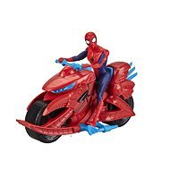Spiderman auf dem Motorrad - Figur