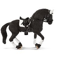Schleich 42457 - Turnajový žrebec Frízskeho koňa - Figúrka