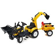 Yellow Tractor Front and Rear Loaders - Pedal Tractor 