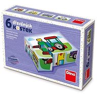 Dino Transport 6 Blocks - Wooden Blocks