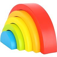 Small Foot Rainbow Folding Blocks - Wooden Blocks
